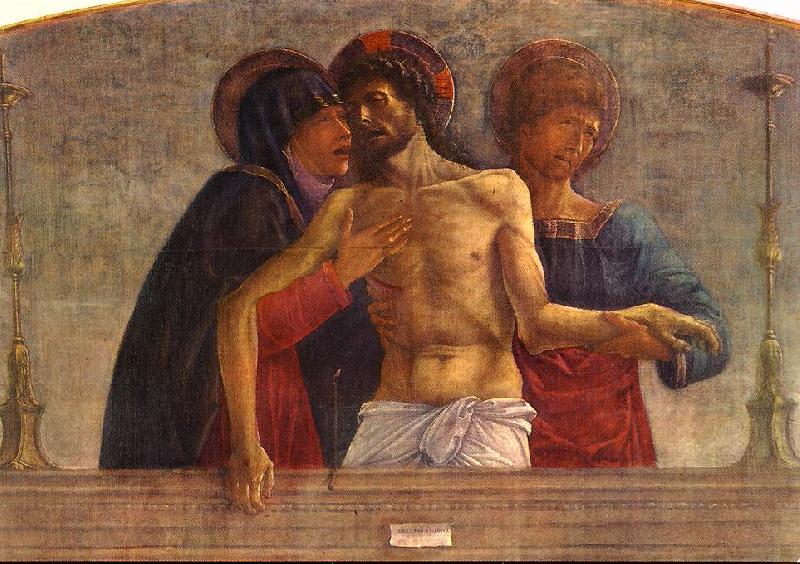 BELLINI, Giovanni Pieta (detail)  2245 Spain oil painting art